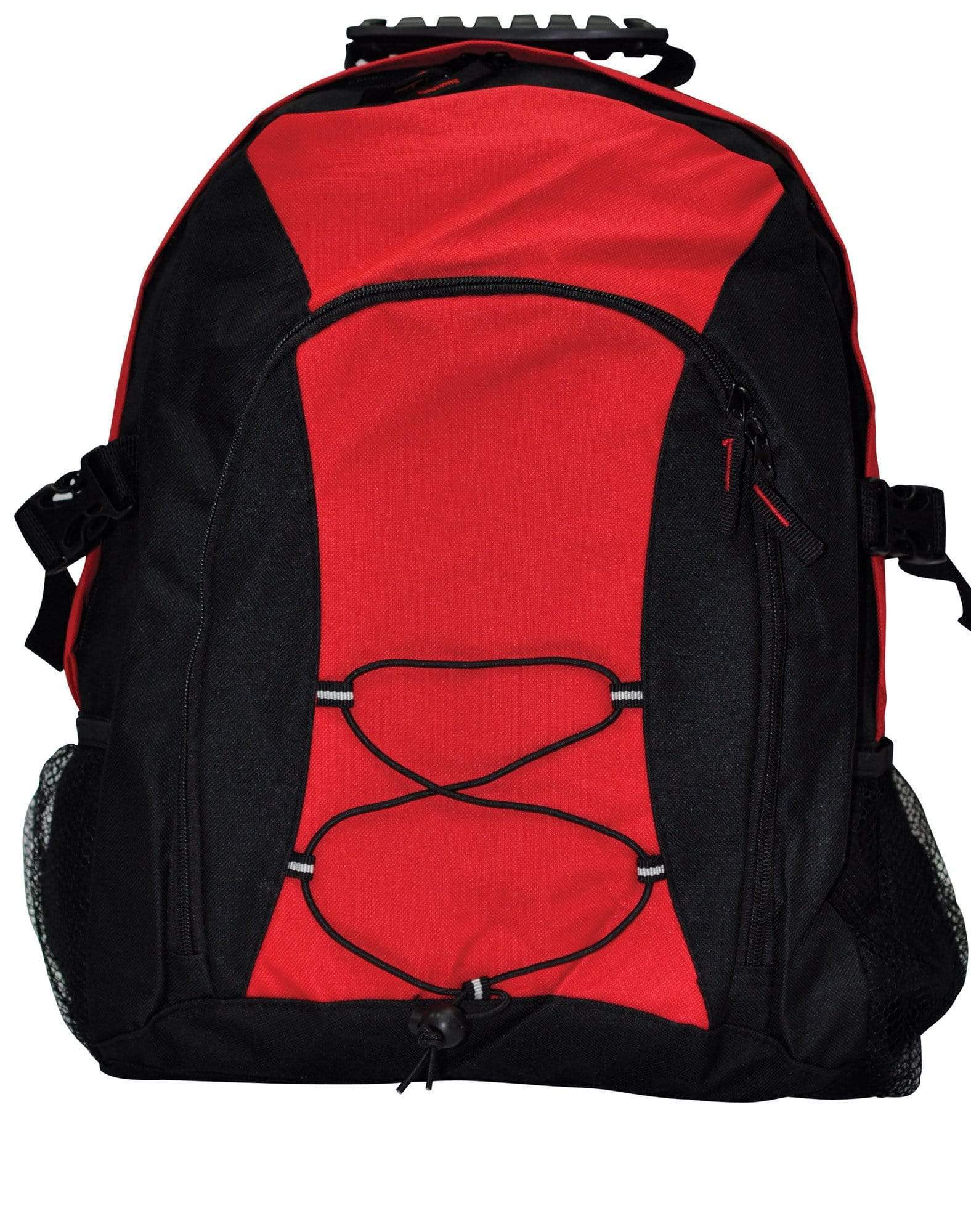 Smartpack Backpack B5002 Active Wear Winning Spirit Black/Red "(w)39.5cm x (h)43cm x (d)19cm, Capacity: 23 Litres" 